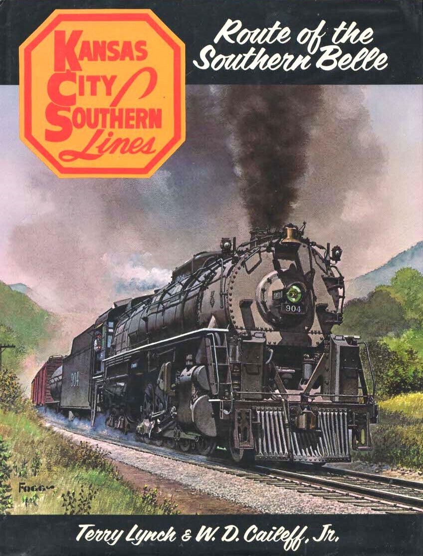 Kansas City Southern Lines Route of the Southern Belle by Lynch & Caileff  KCS