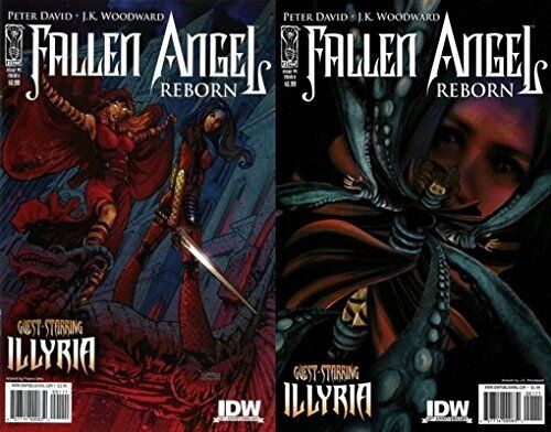 Fallen Angel Reborn #1 (2009) IDW Comics - 2 Comics