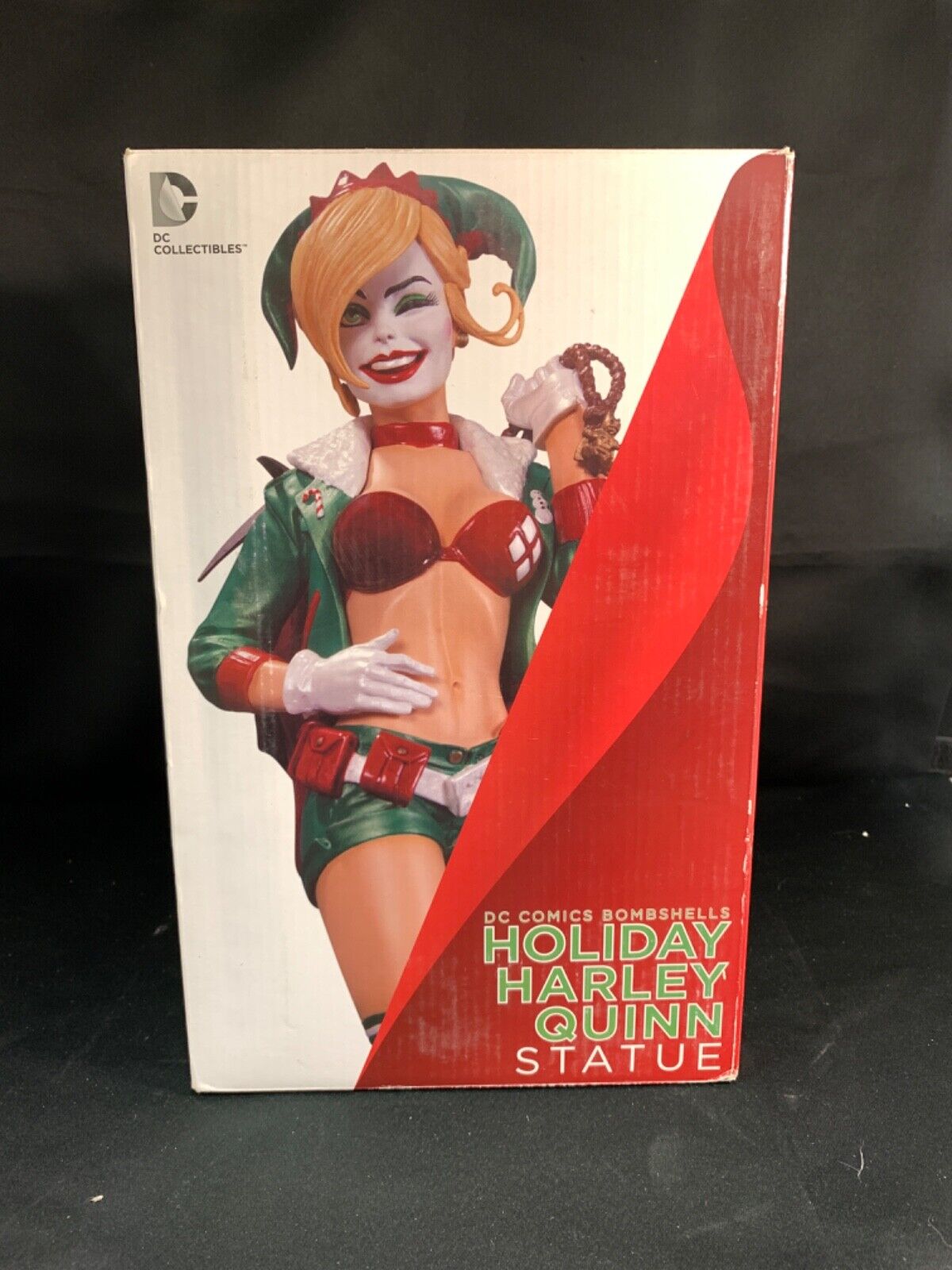 Bombshells Harley Quinn Holiday Statue DC Collectibles Batman Joker