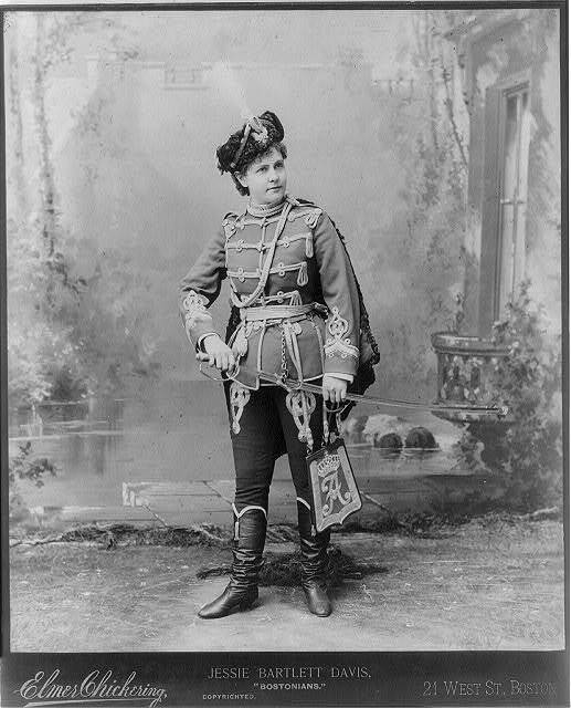 Jessie Bartlett Davis,1860-1905,'Bostonians',American operatic singer,actress