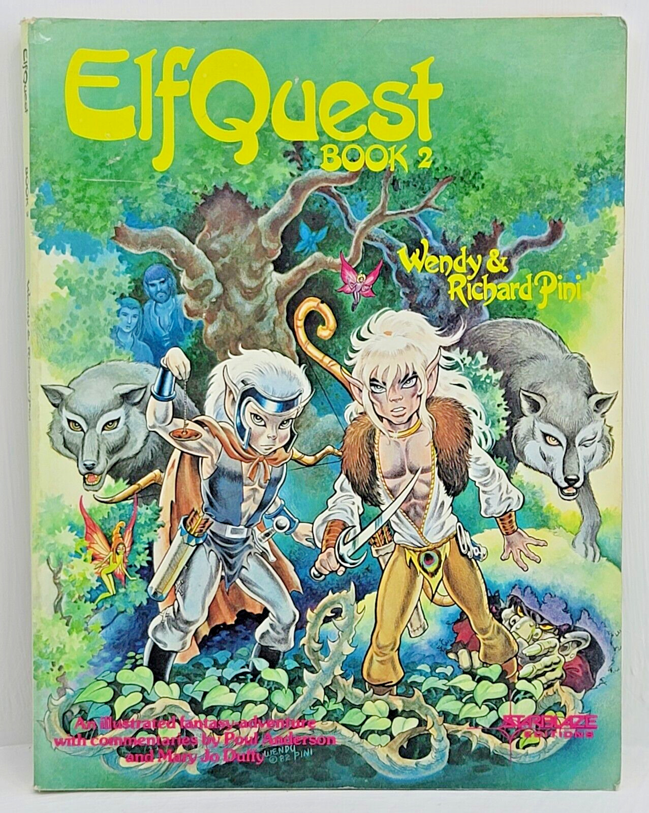 ELFQUEST Book 2, Vintage 80s Starblaze Graphics 1982