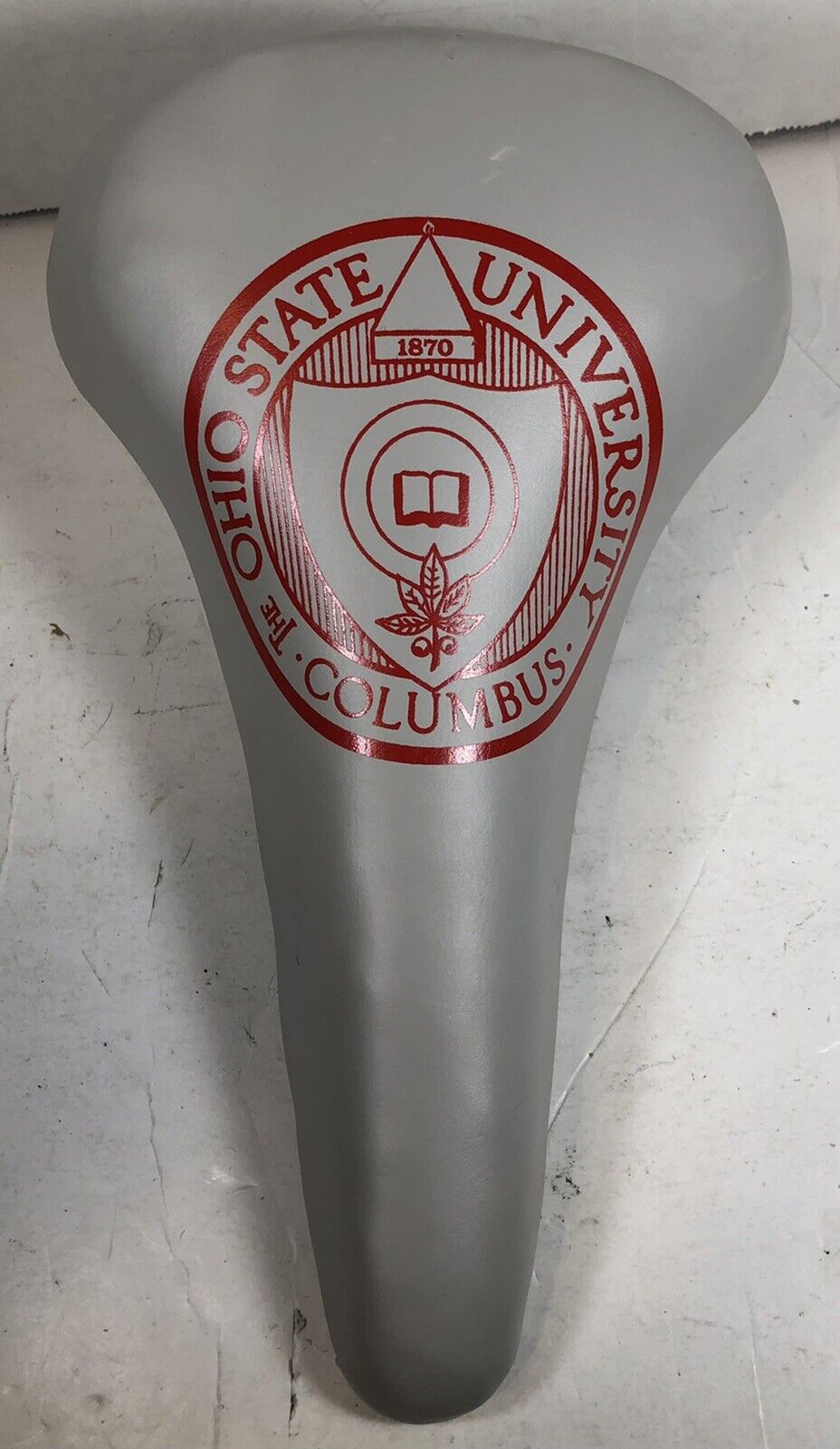 Vintage Persons USA The Ohio State University OSU Bicycle Bike Seat Permaco 032