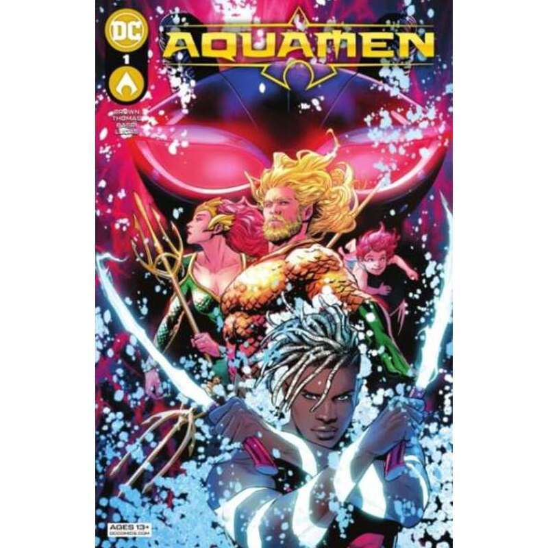 Aquamen #1 DC comics NM+ Full description below [w|