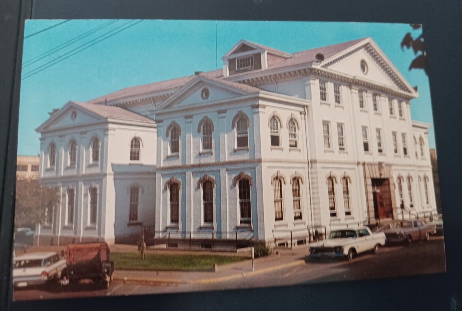 Union County Court House Morganfield Kentucky Early 1960s Cars 