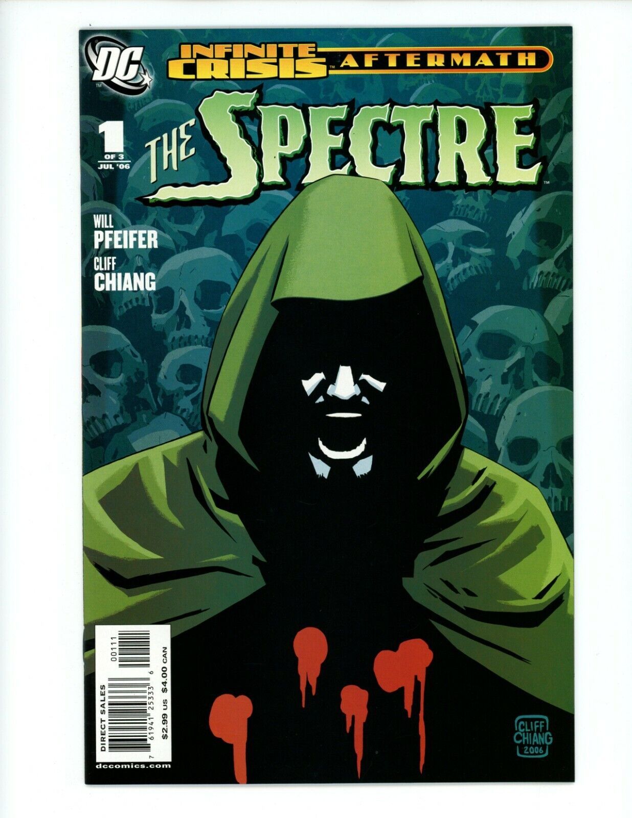 Crisis Aftermath The Spectre #1 Comic Book NM- 2006 Catwoman Captain Atom