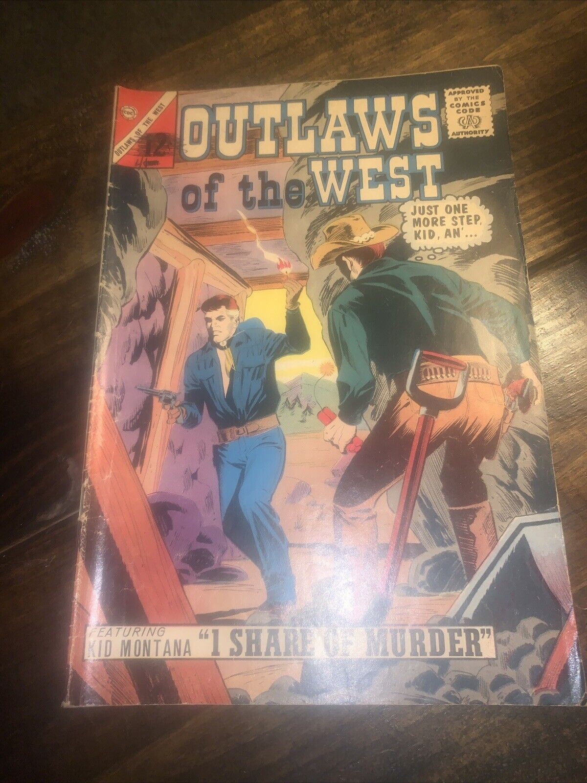1964 Charlton Comics Outlaws Of The West #48 Damaged