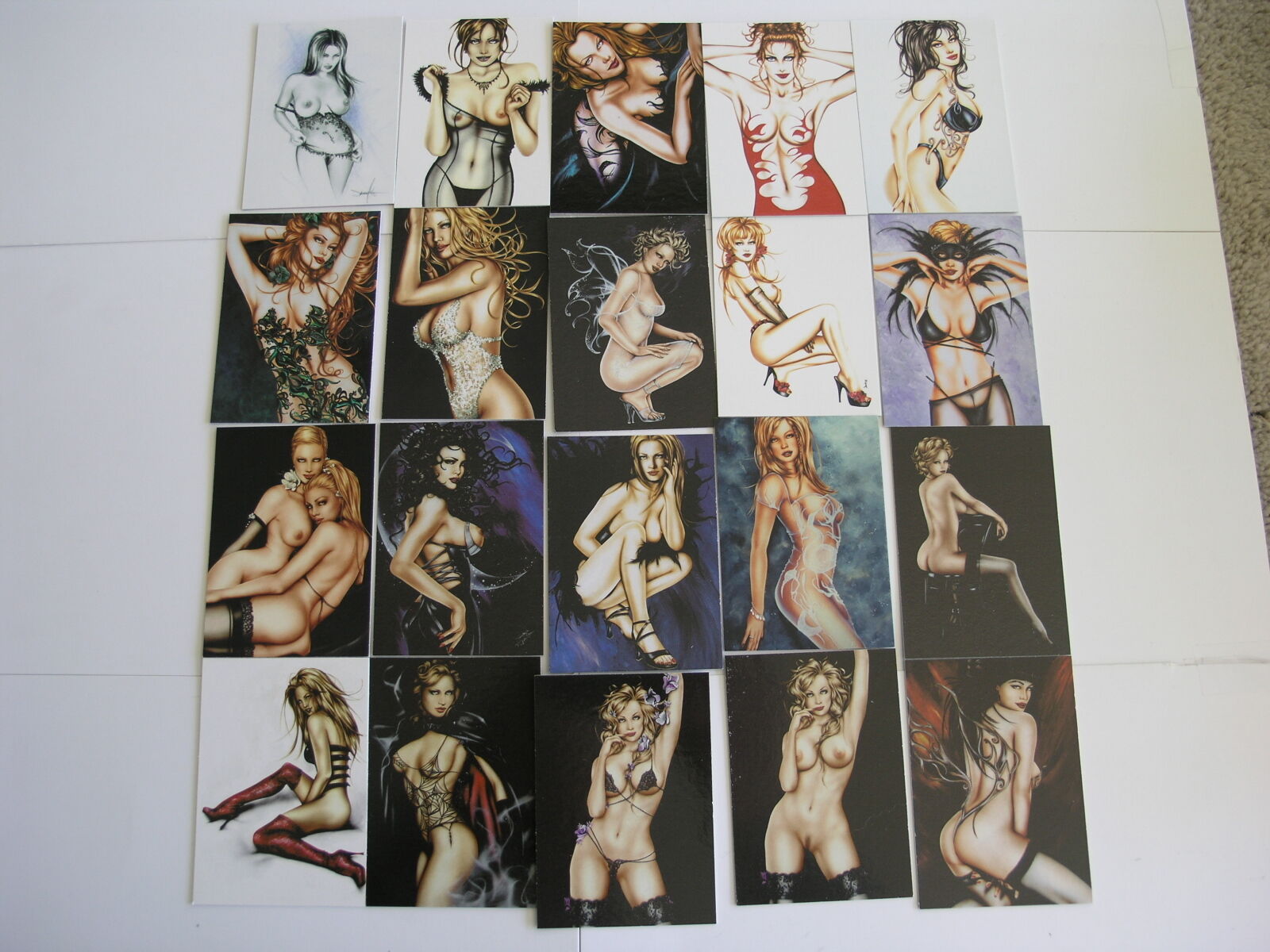 Jennifer Janesko Select Pinups 72 Card set from Comic Images 2002