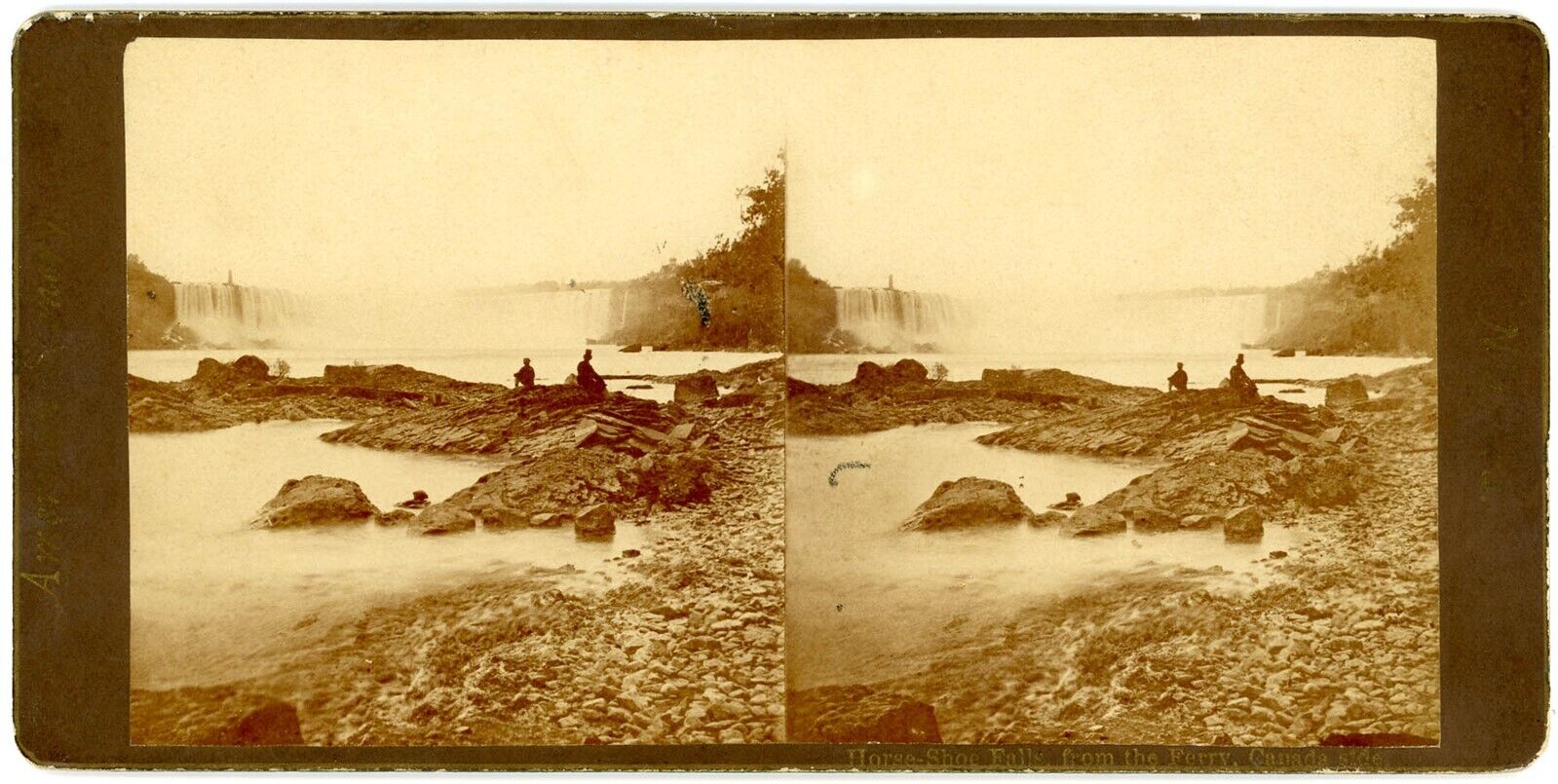 CANADA SV - Ontario - Niagara - Horsehoe Fall - 1880s