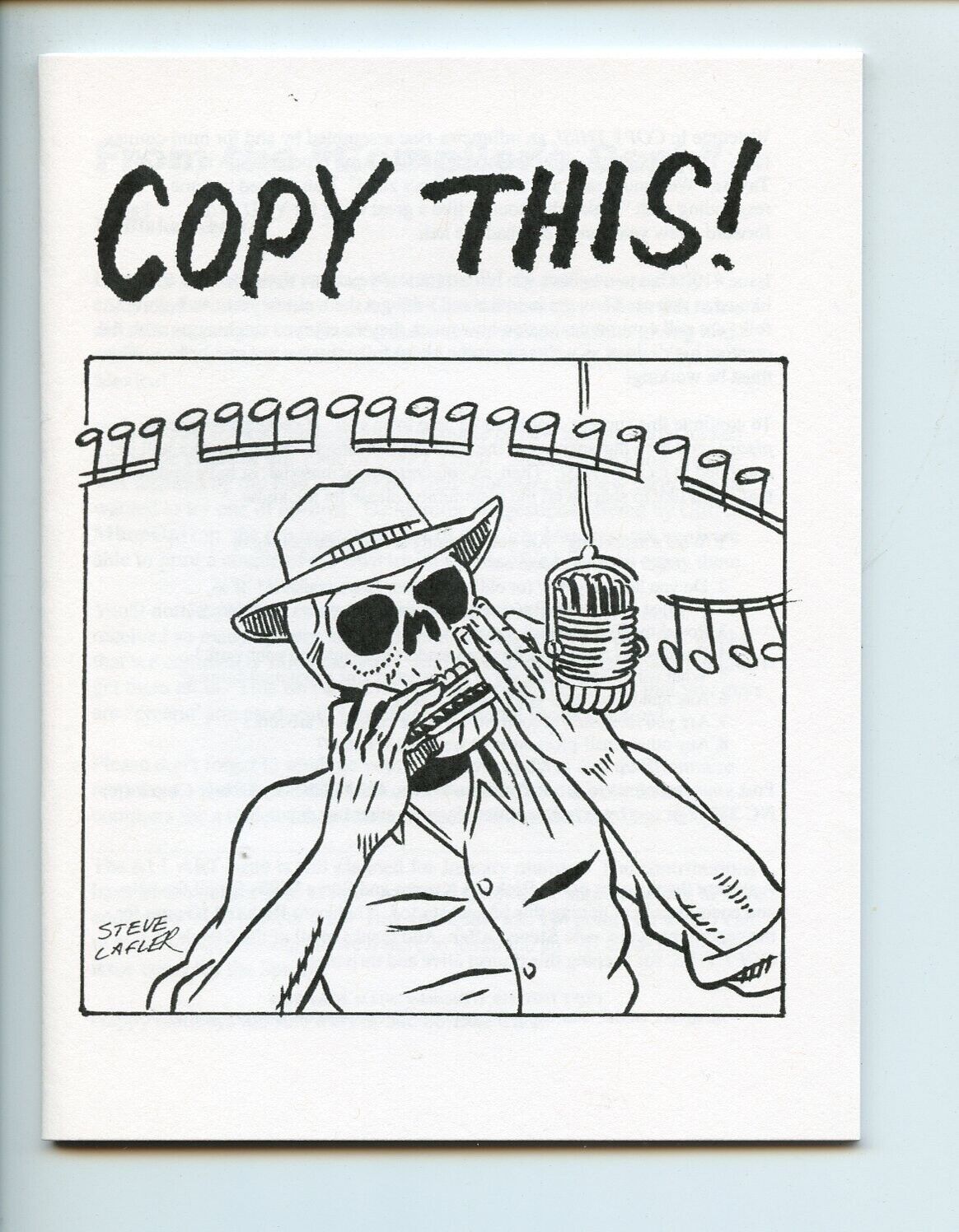 Copy This #10 mini comic zine Steve Lafler Dec 2014 VF