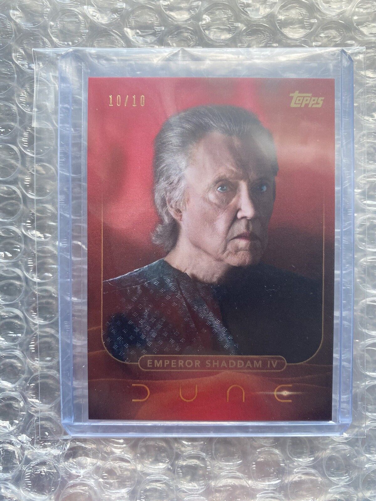 2024 Topps Dune Release Day Online Exclusive Emperor Shaddam IV 10/10