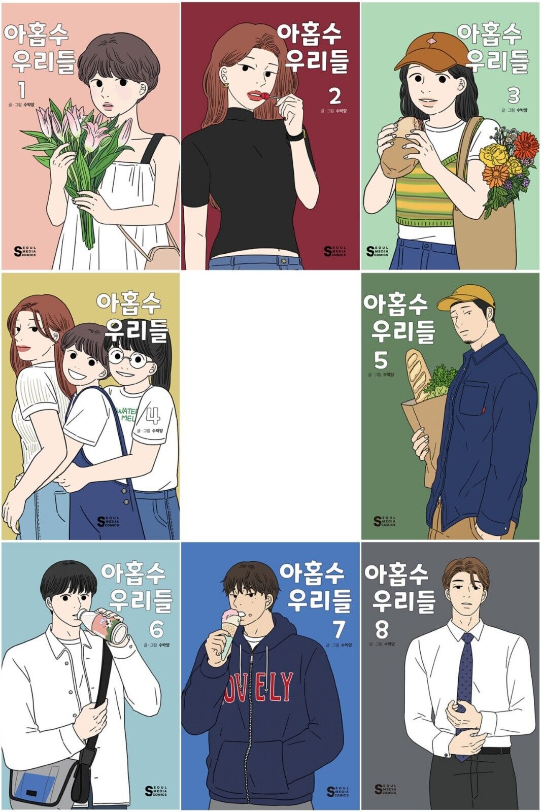 The Year We Turned 29 Vol 1~8 Set Korean Webtoon Book Manhwa Comics Manga