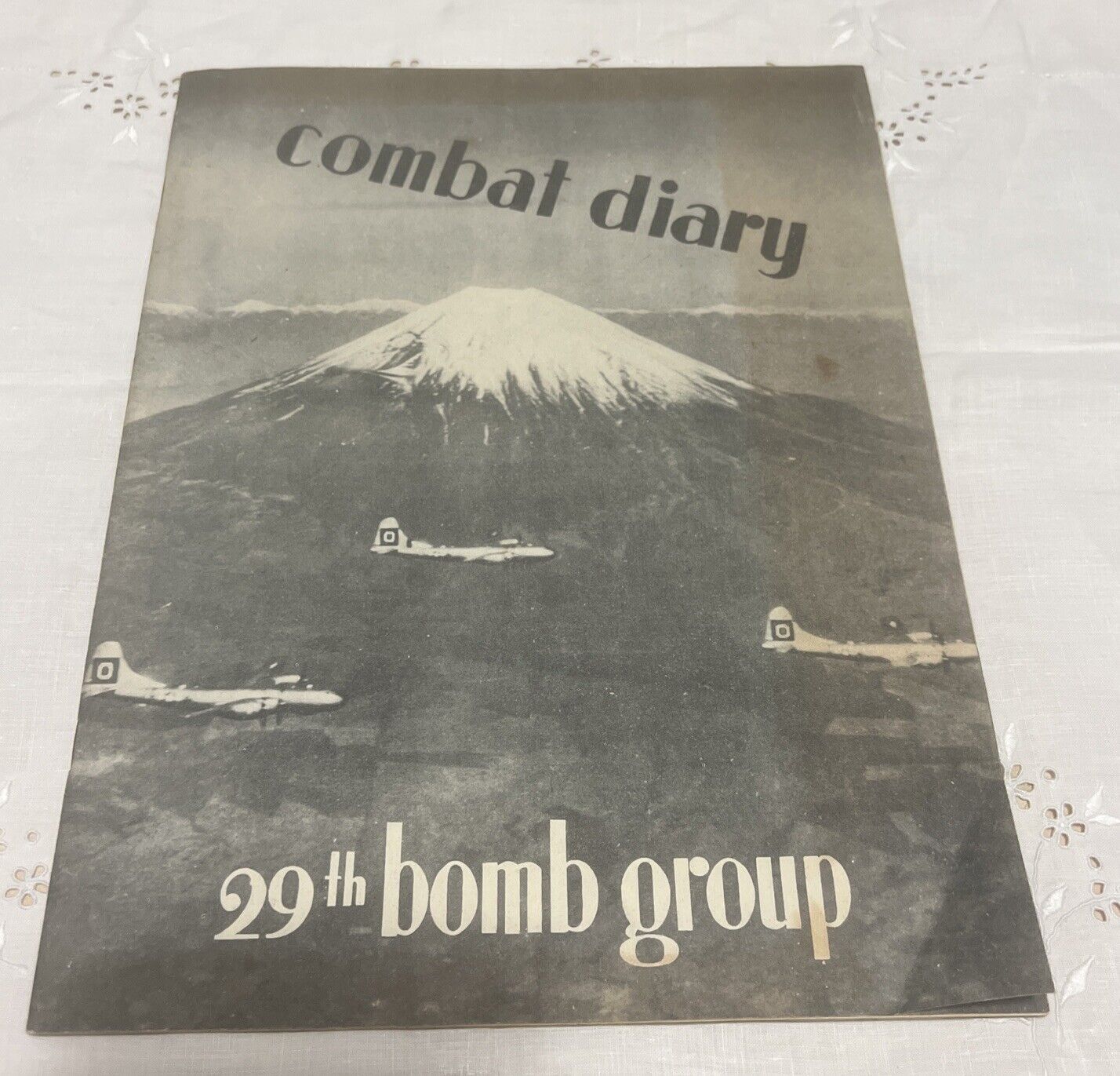 WW2 29th Bomb Group 1945 Guam to Japan Combat Diary Booklet
