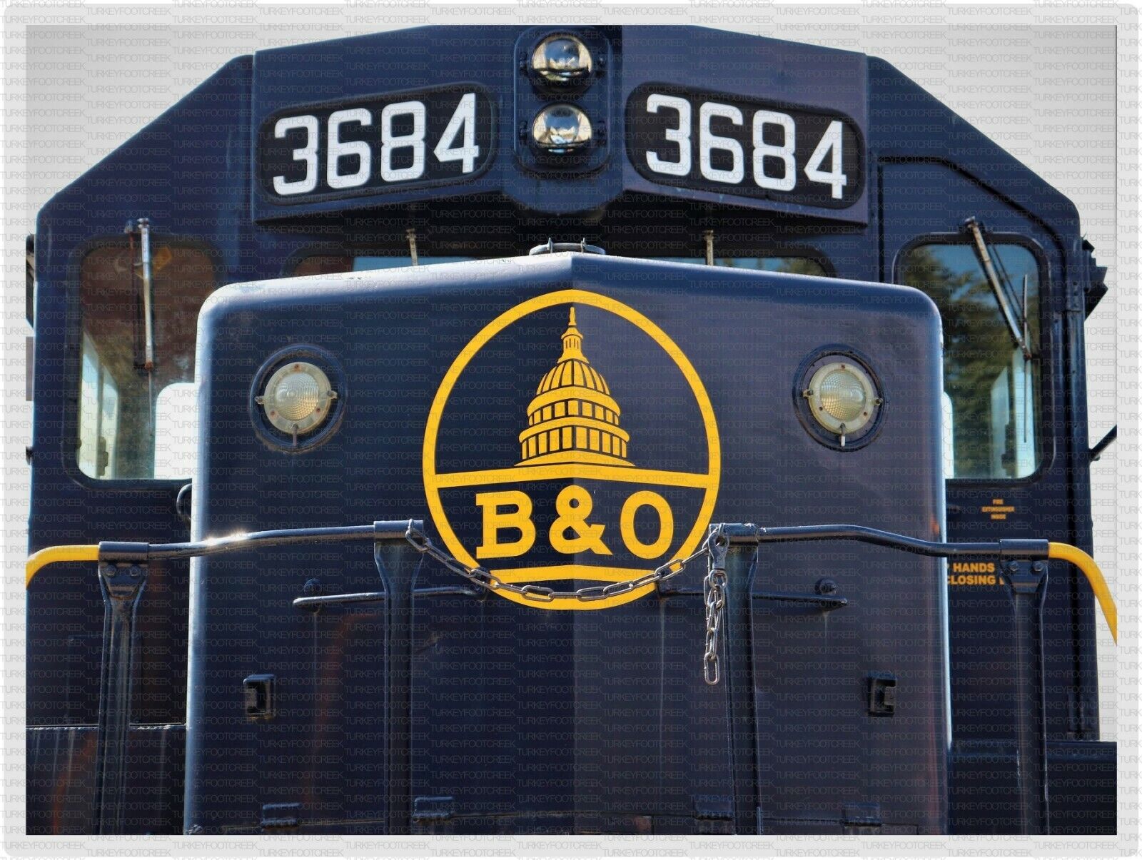 B&O Railroad 3684 Locomotive 9\