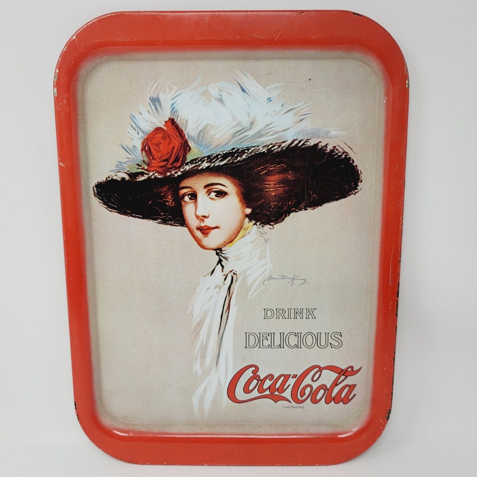 Vintage Coca Cola Serving Tray 1971 Original