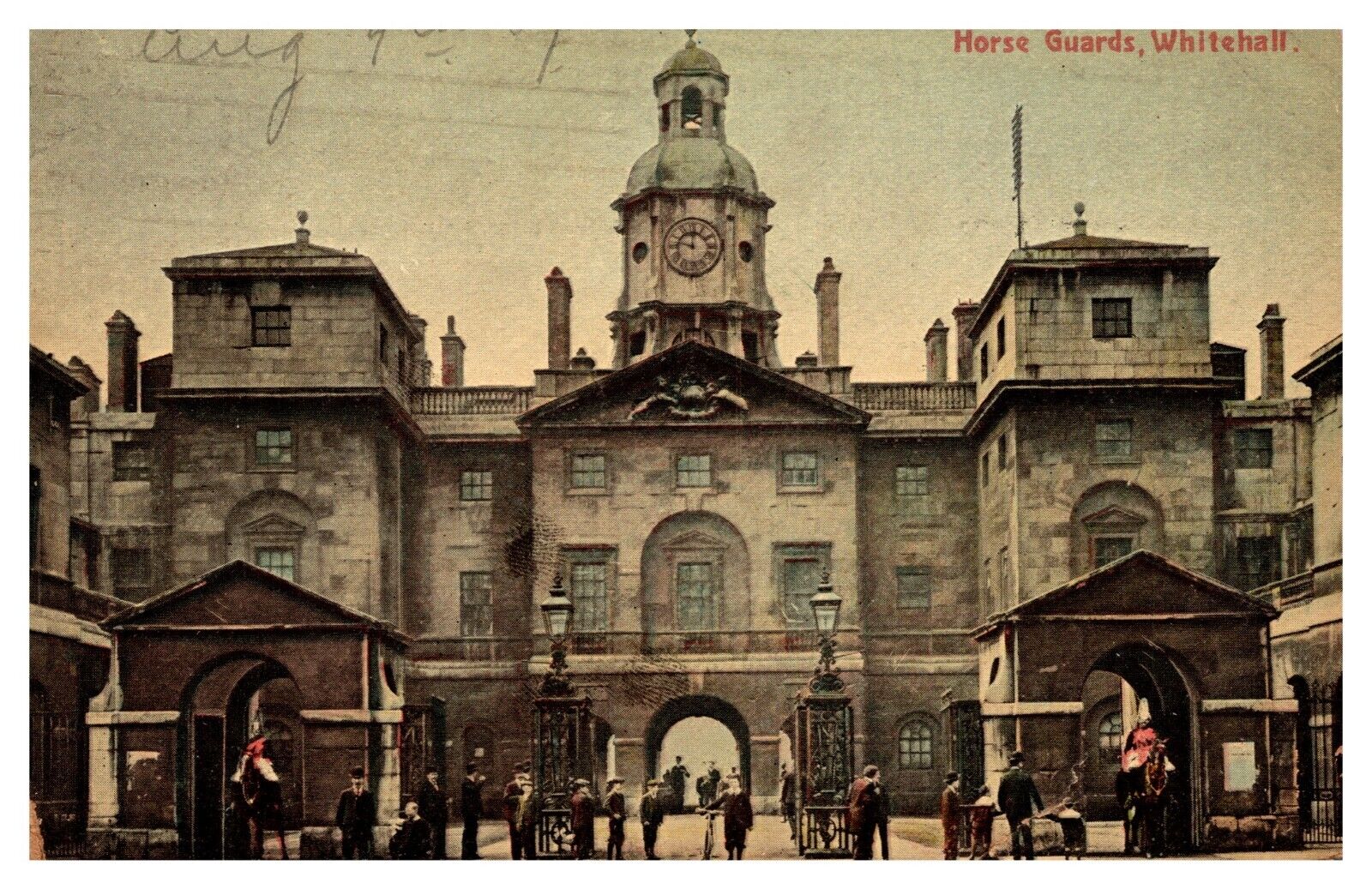 postcard Horse Guards White Hall City of Westminster, England A0572