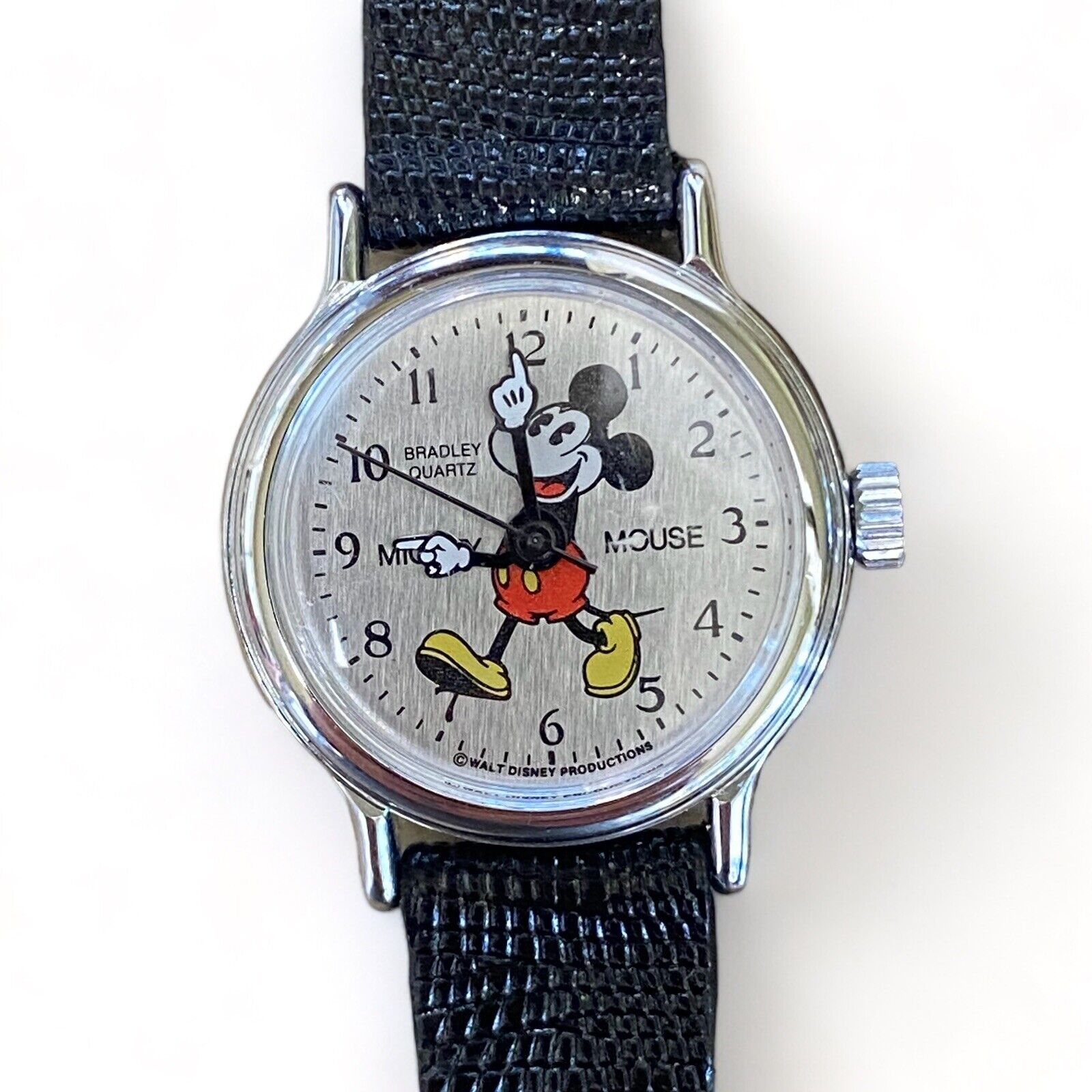 VTG 1978 Bradley Quartz Watch 50 Years of Time with Mickey Ltd. Ed. Numbered