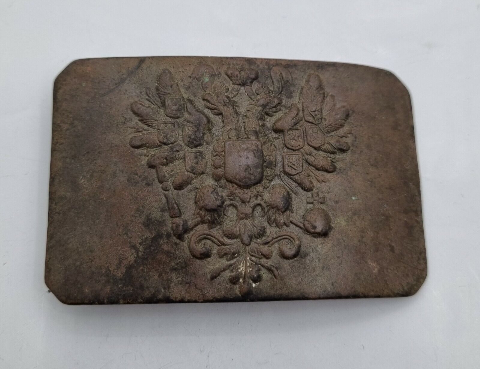 Belt buckle double-headed eagle, Imperial Russia.