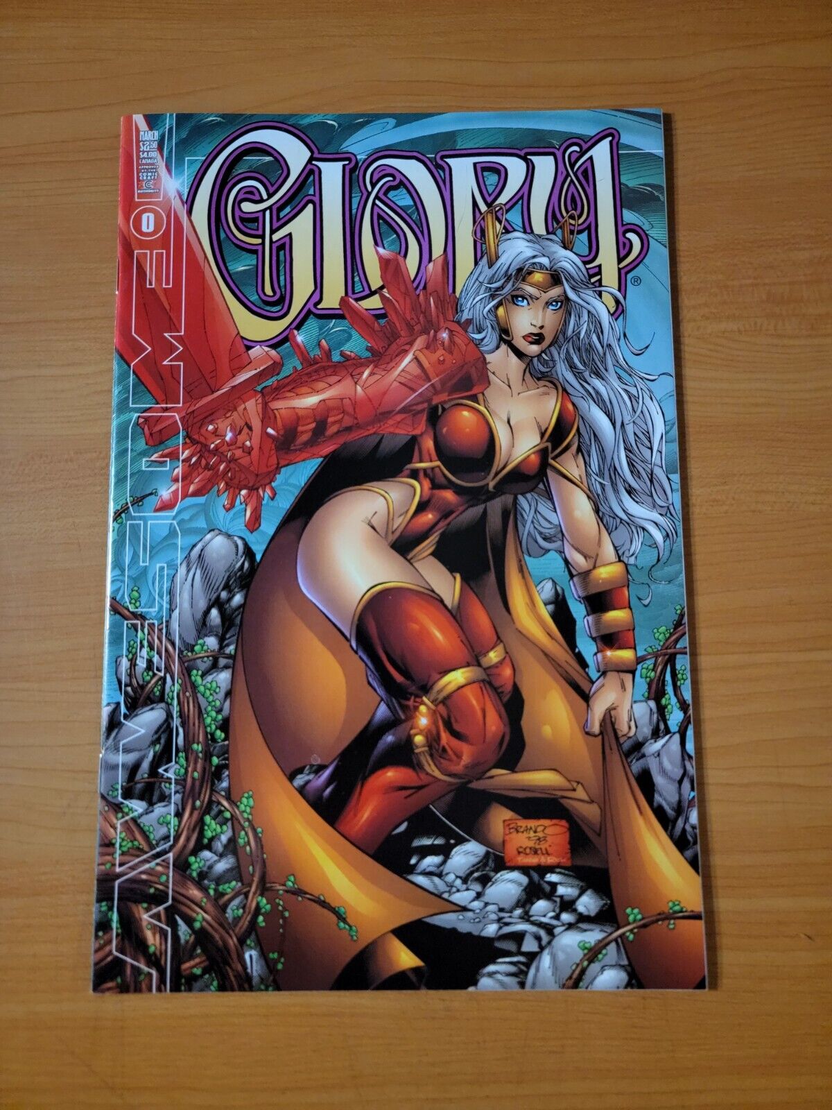 Glory #0 ~ NEAR MINT NM ~ 1999 Awesome Comics
