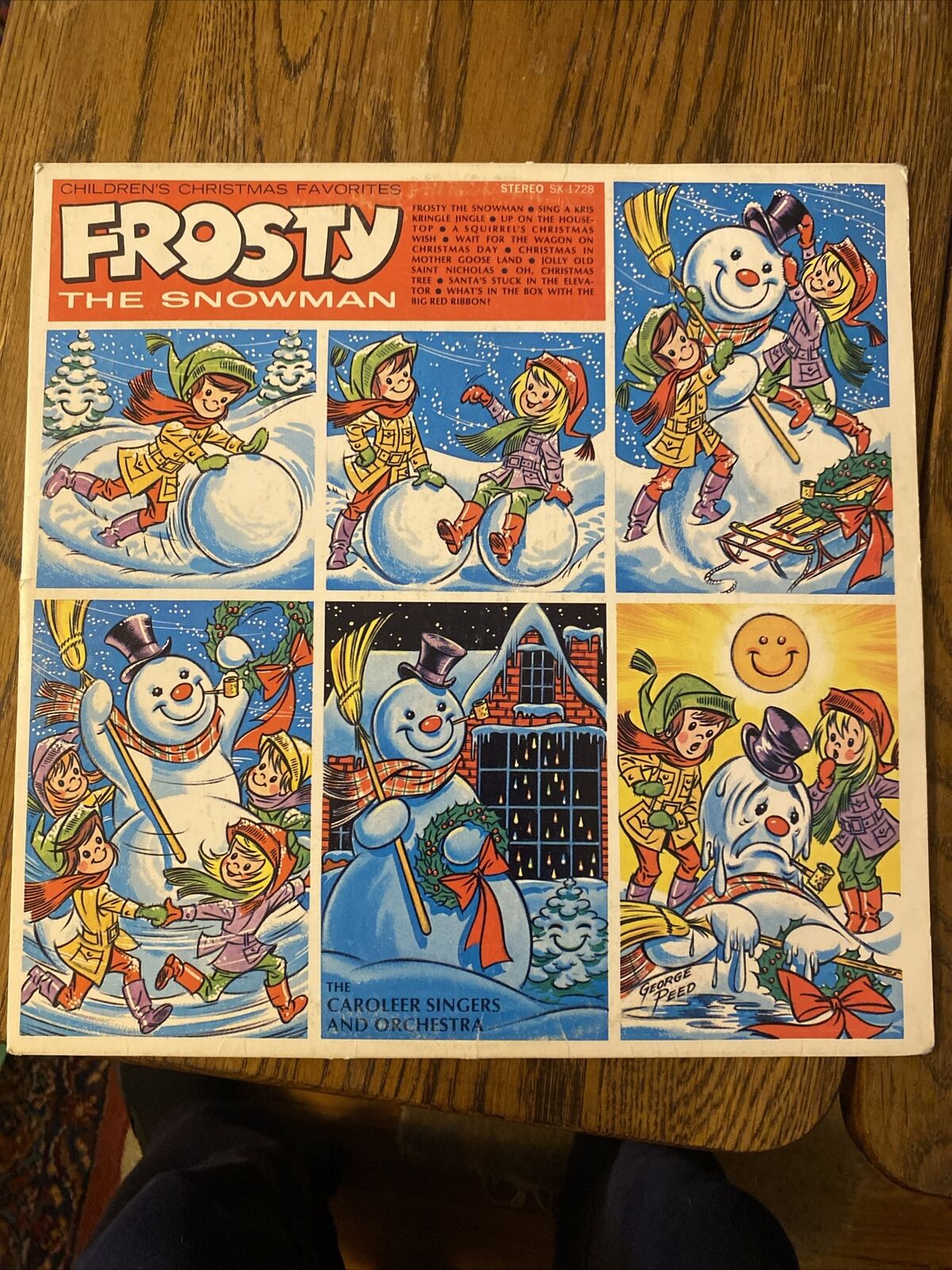 Vintage Frosty The Snowman Album 