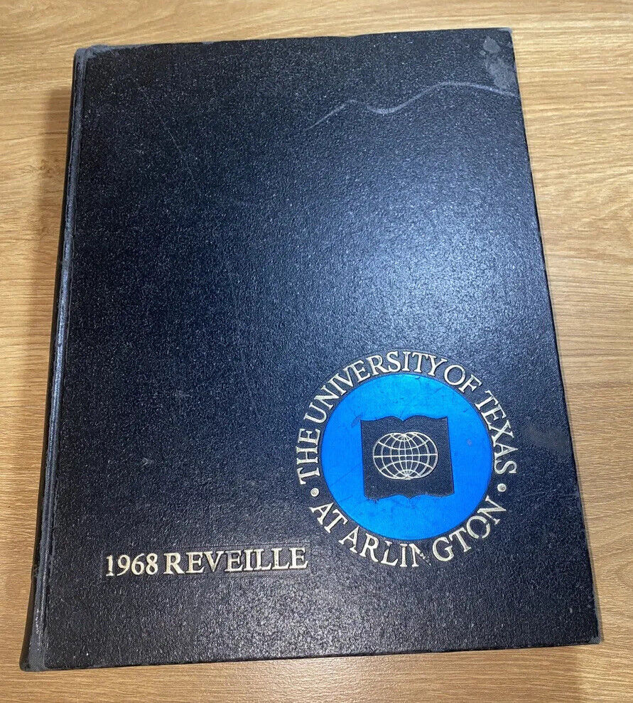 Vtg 1968 Reveille The University of Texas at Arlington College Year Book Annual 