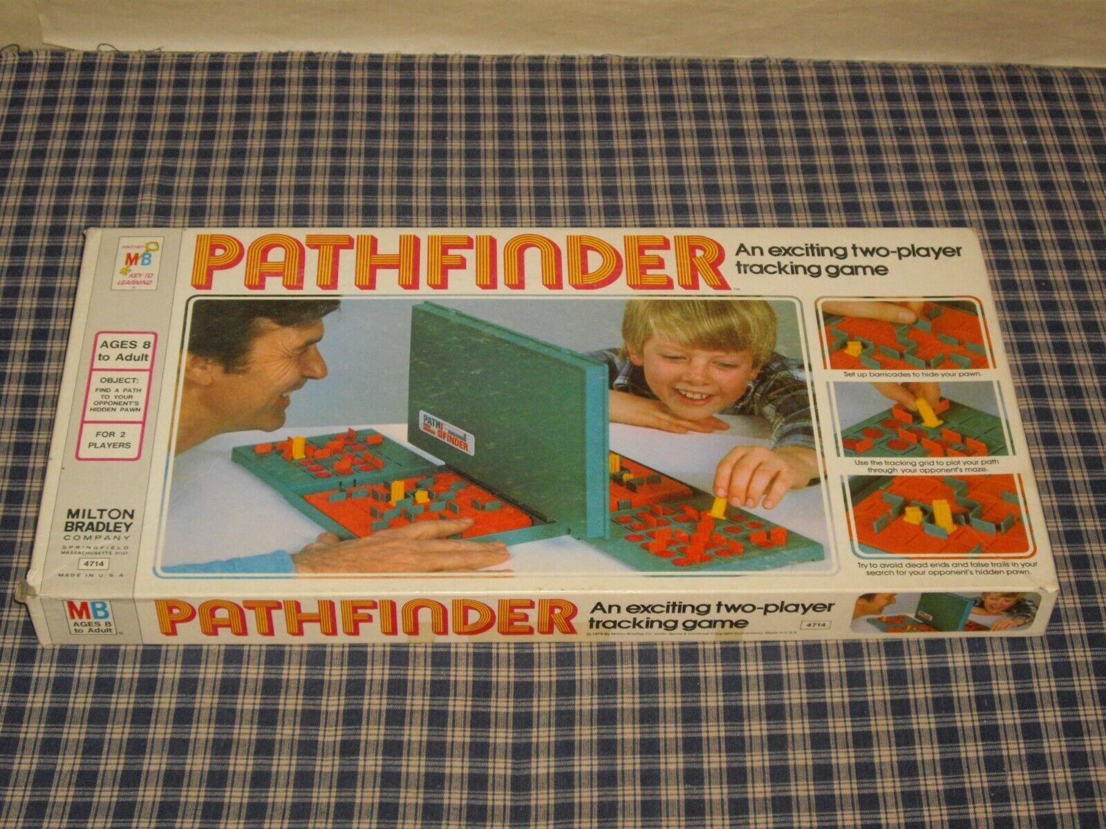 1978 Milton Bradley Pathfinder Tracking Game Complete