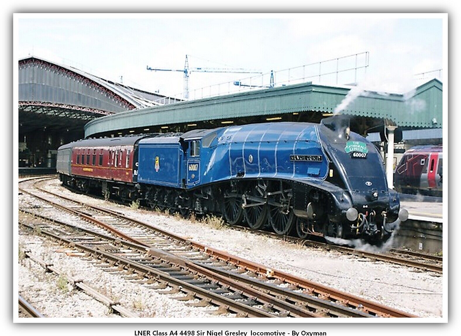 LNER Class A4 4498 Sir Nigel Gresley Train issue1