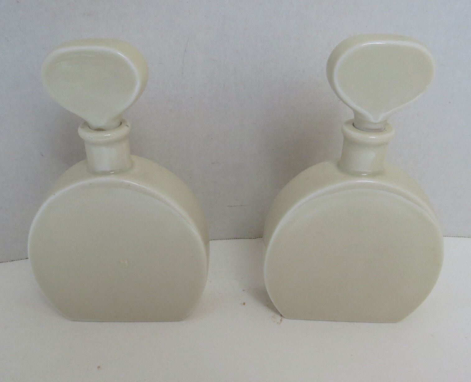 Pair of Vintage Czechoslovakian Perfume Bottles
