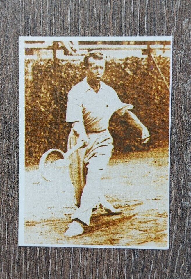 CARD IMAGE POULAIN SERIES 38 DONALD BUDGE # 9 ROOKIE CARD