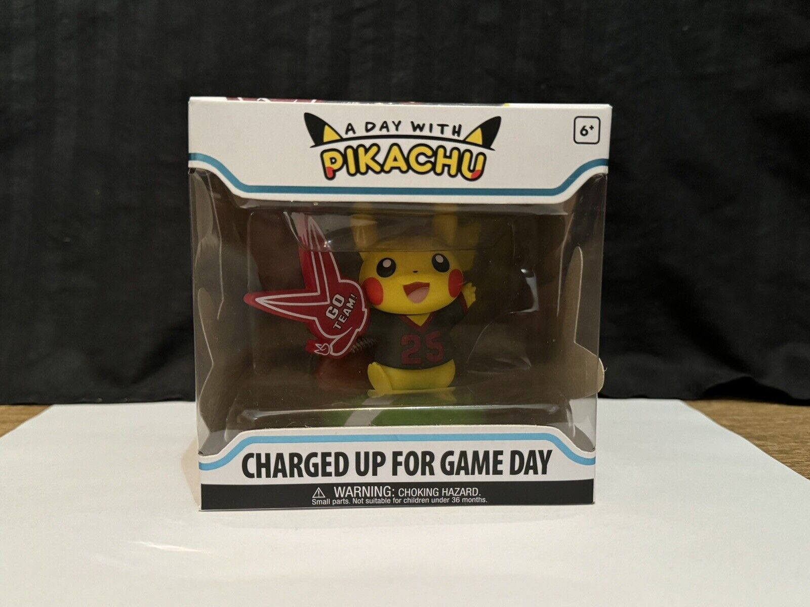 A Day with Pikachu Charged up for Game Day Figure Pokemon Center Exclusive Funko