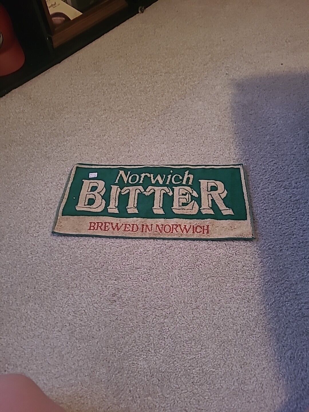 Nice Norwich Bitter Brewed In Norwich Bar Towel