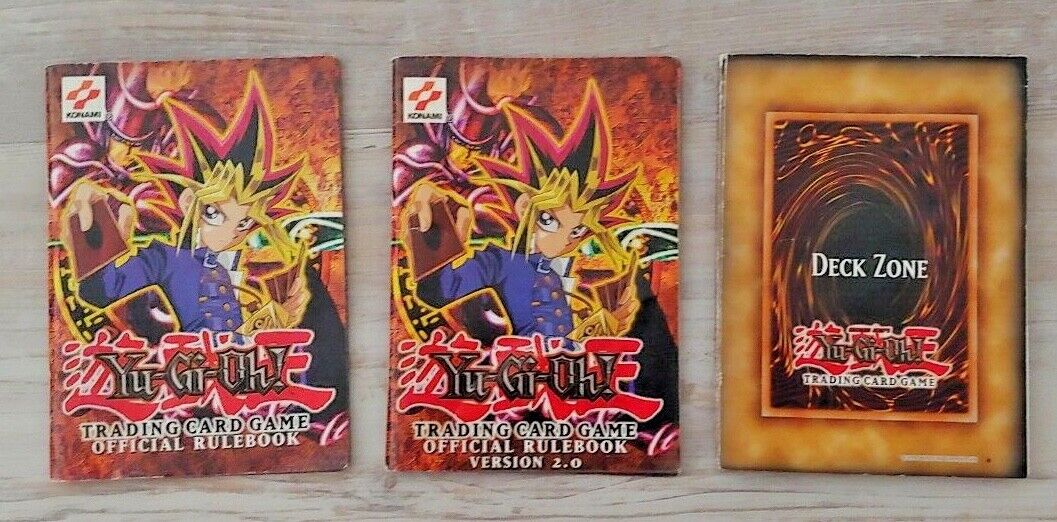 198 Yu-Gi-Oh Cards From 1996 4 Are Japanese original rule book and ver.2 1996