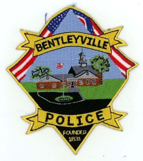 OHIO OH BENTLEYVILLE POLICE NICE SHOULDER PATCH SHERIFF