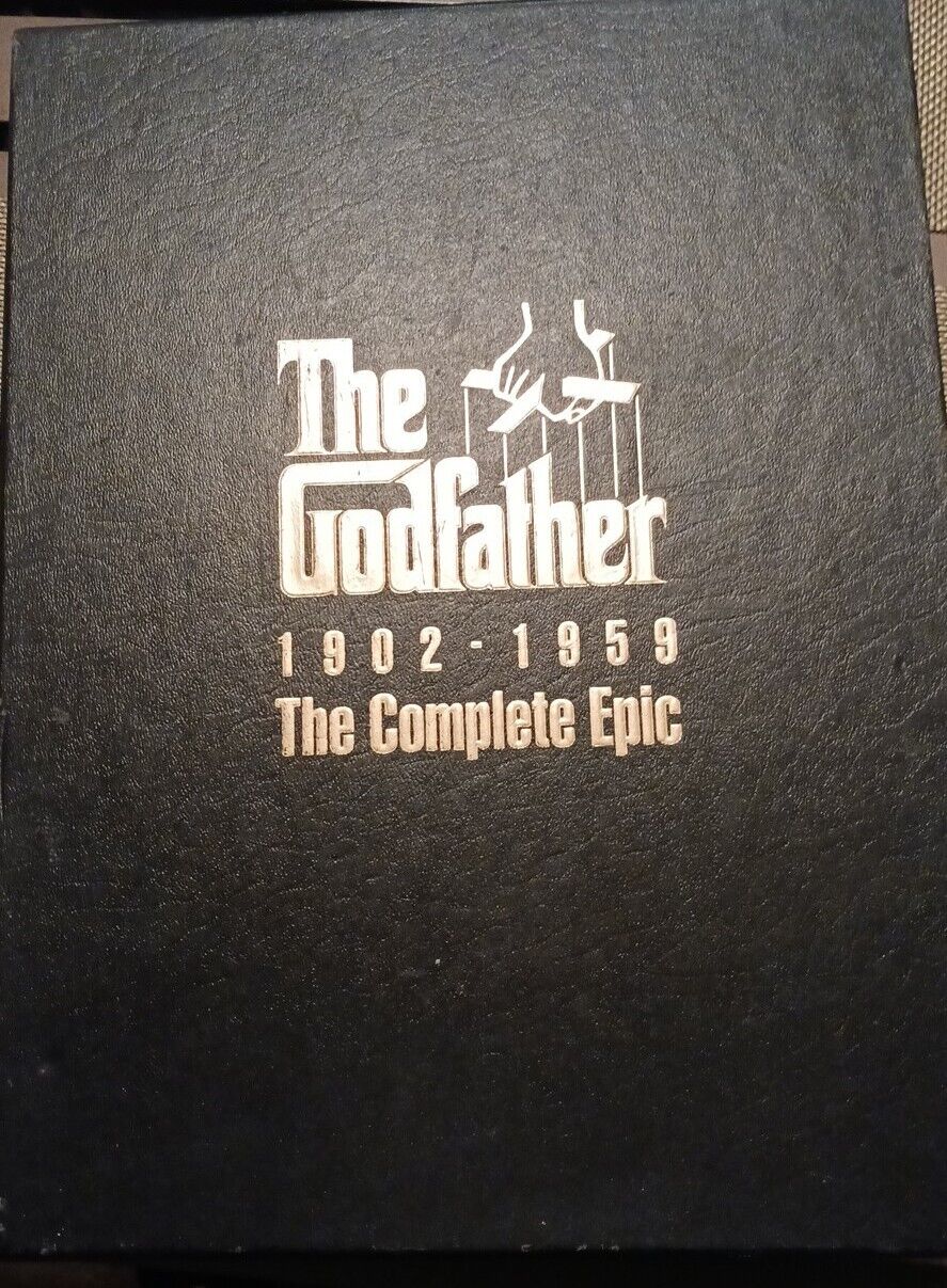 Vintage “The Godfather” The Complete Epic VHS Collection 1981 Complete With Book
