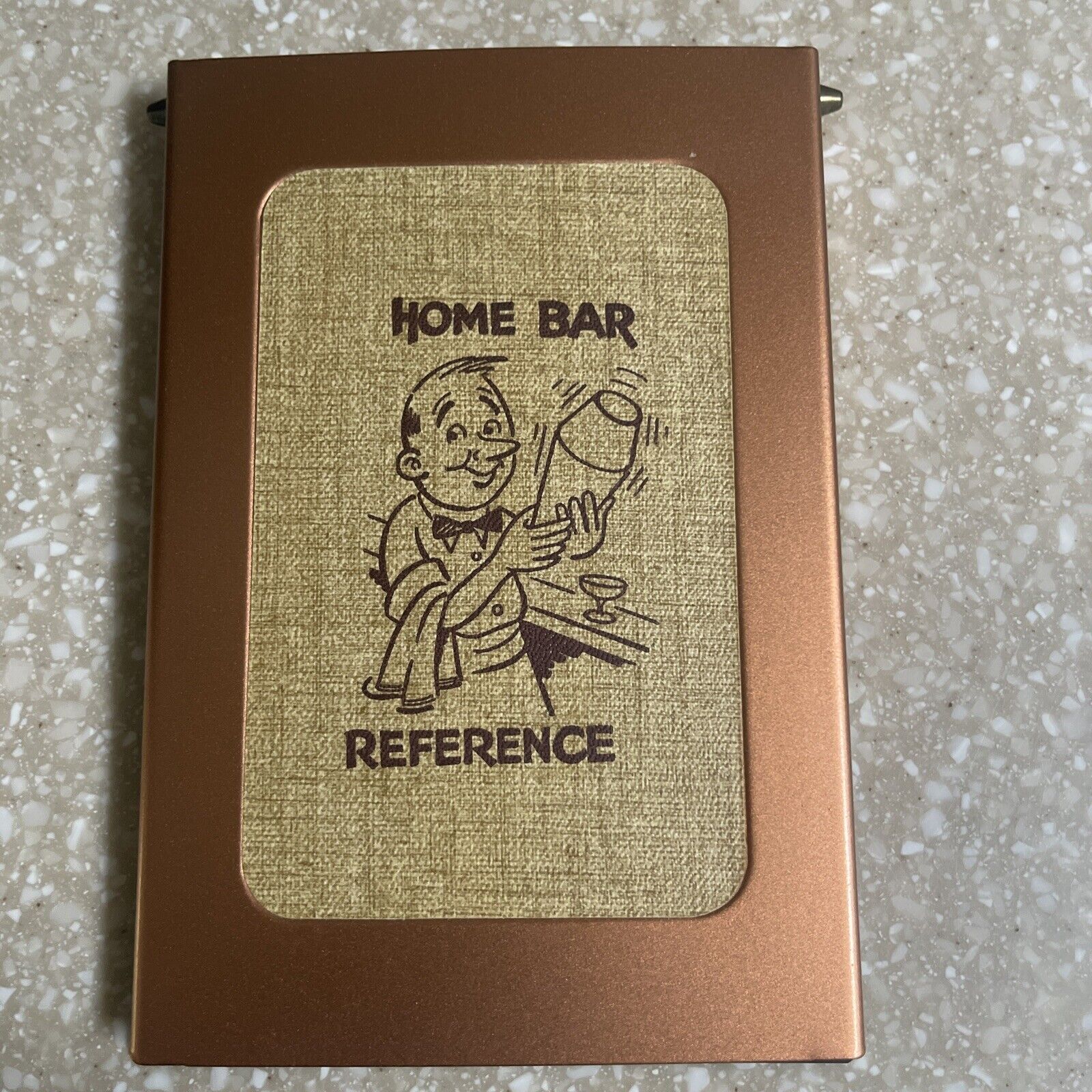 Vintage Royal Memo Pad Home Bar Reference Drink Recipes in Original Box 1950s