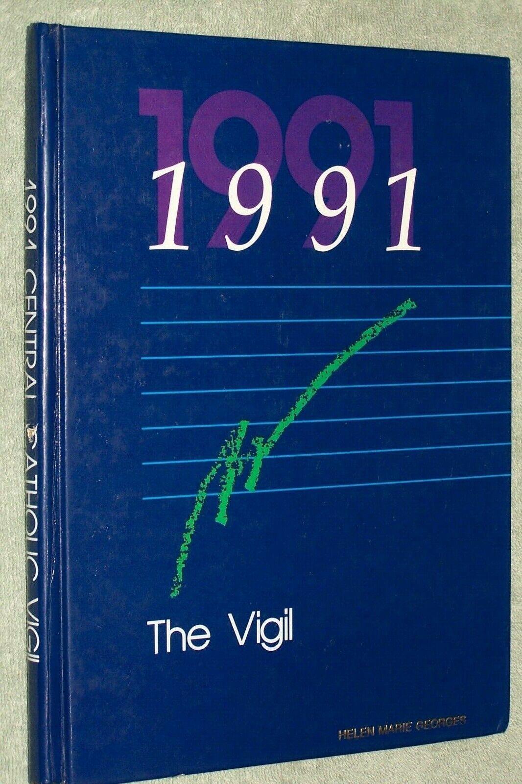 1991 Central Catholic High School Yearbook Annual Canton Ohio OH - The Vigil
