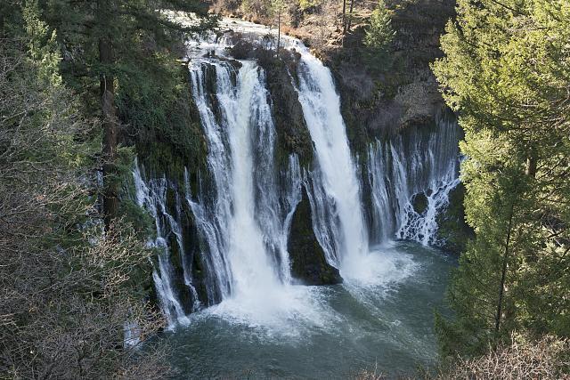 The waterfall at MacArthur-Burney Falls Memorial State Park in California