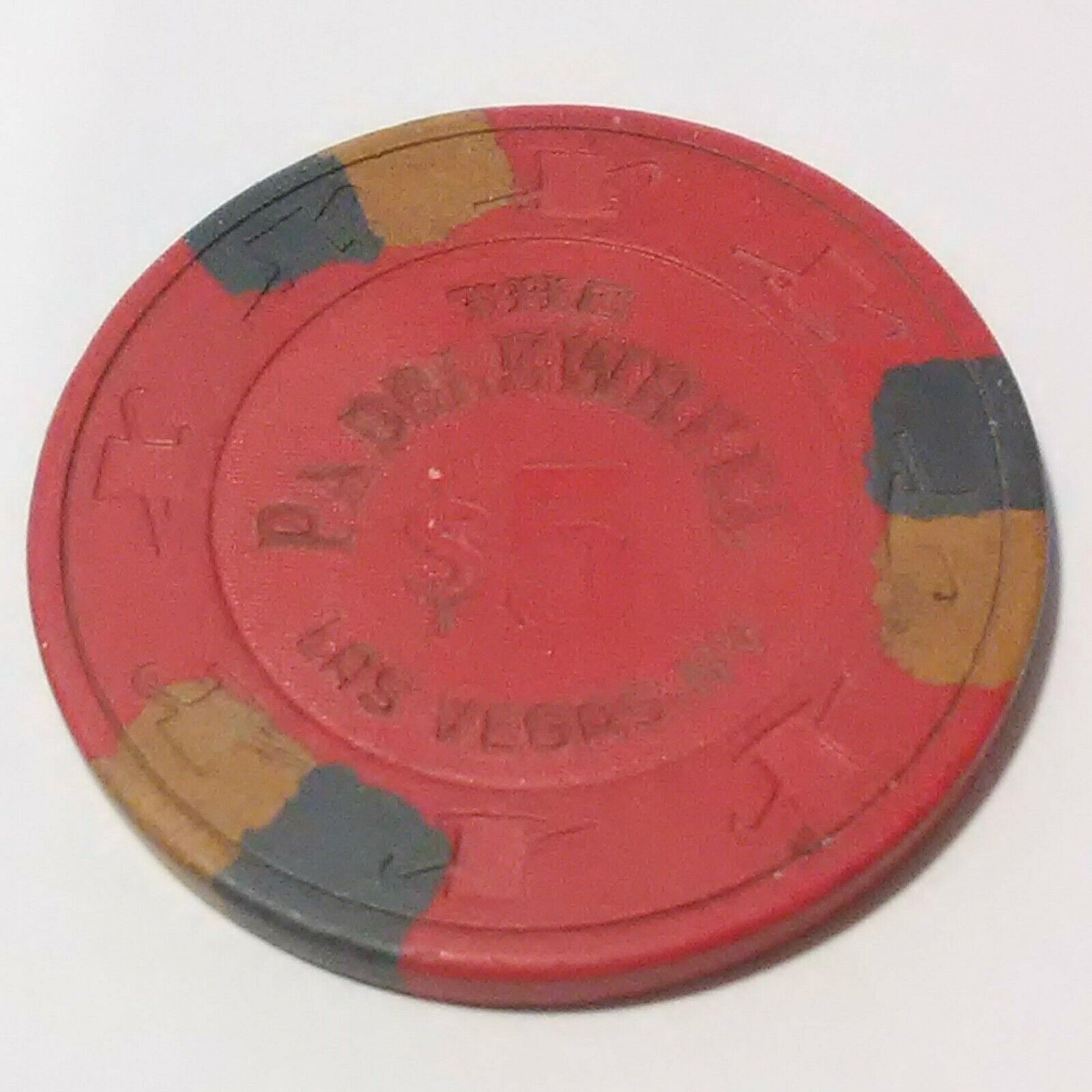 1983 PADDLEWHEEL CASINO LAS VEGAS, NEVADA $5.00 CHIP GREAT FOR ANY COLLECTION