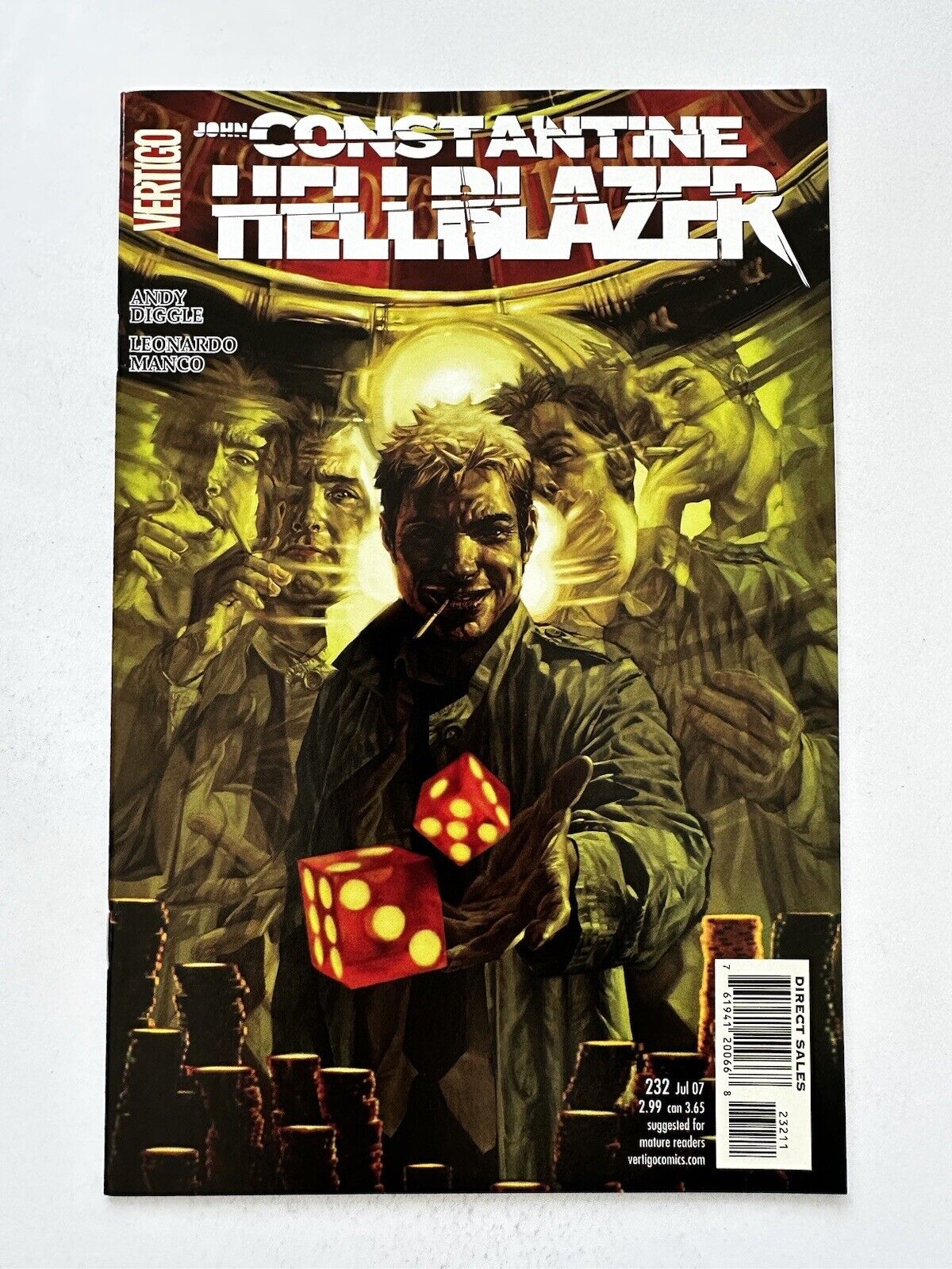 Hellblazer #222 2007 DC Vertigo Comics.