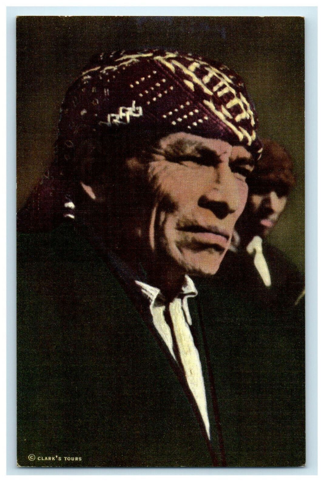 c1940s Indian Mayor Chichicastenango Guatemala Political Unposted Postcard