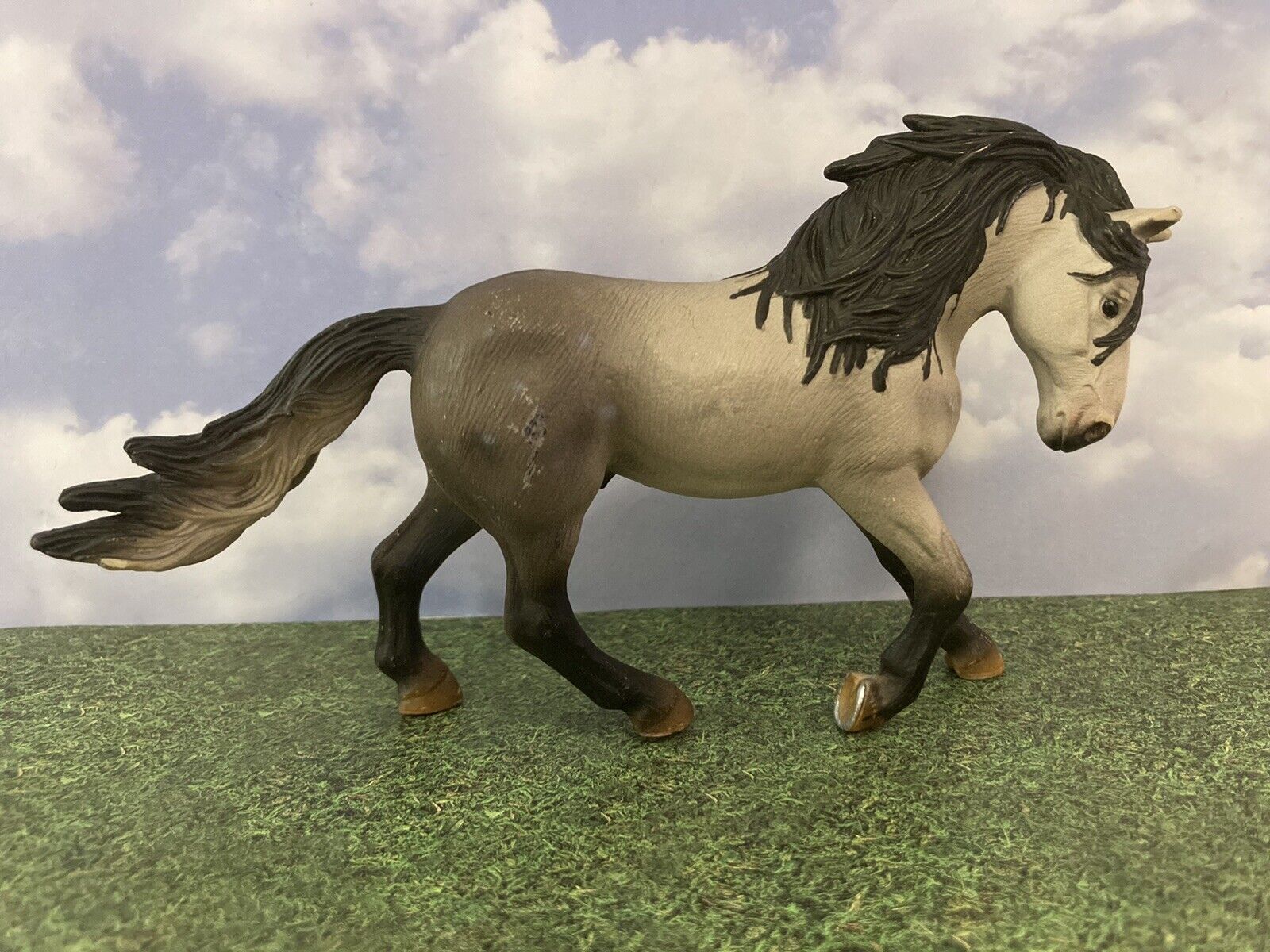 Andalusian Gray Stallion Horse by Schleich  2005