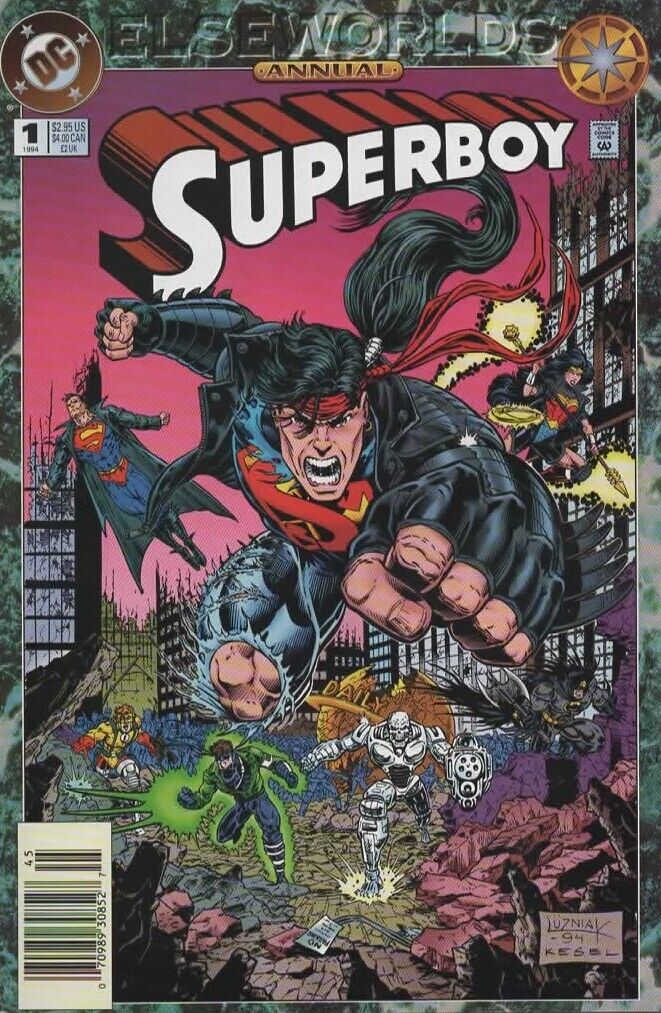 Superboy (3rd Series) Annual #1 (Newsstand) FN; DC | Elseworlds - we combine shi