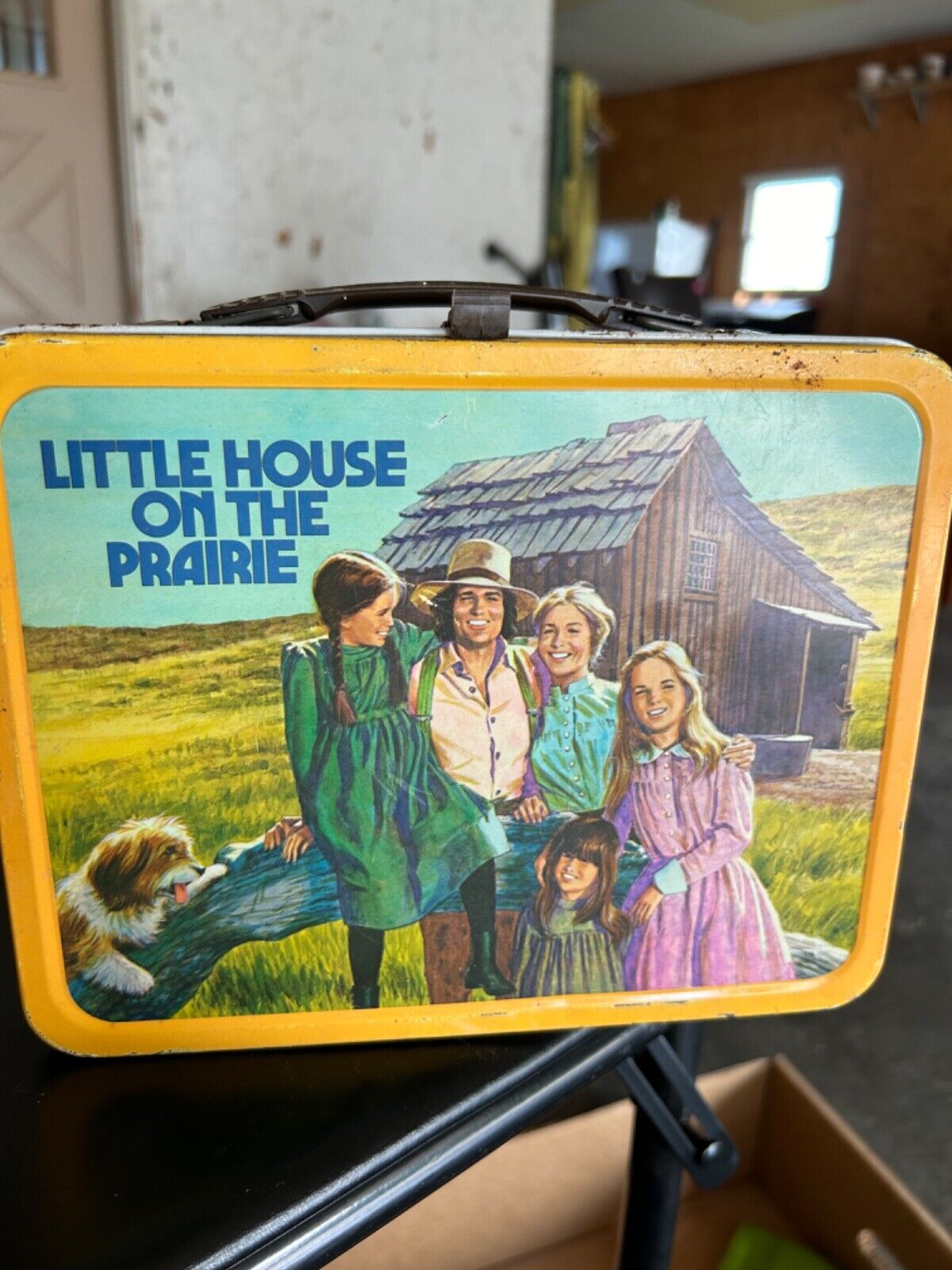 Little House On The Prarie Metal Lunch Box