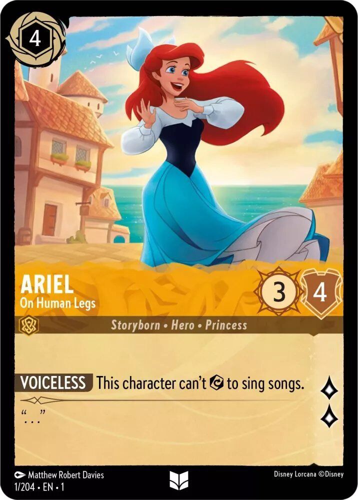 FOIL - Disney Lorcana TCG - The First Chapter - Common, Uncommon & Rare Singles