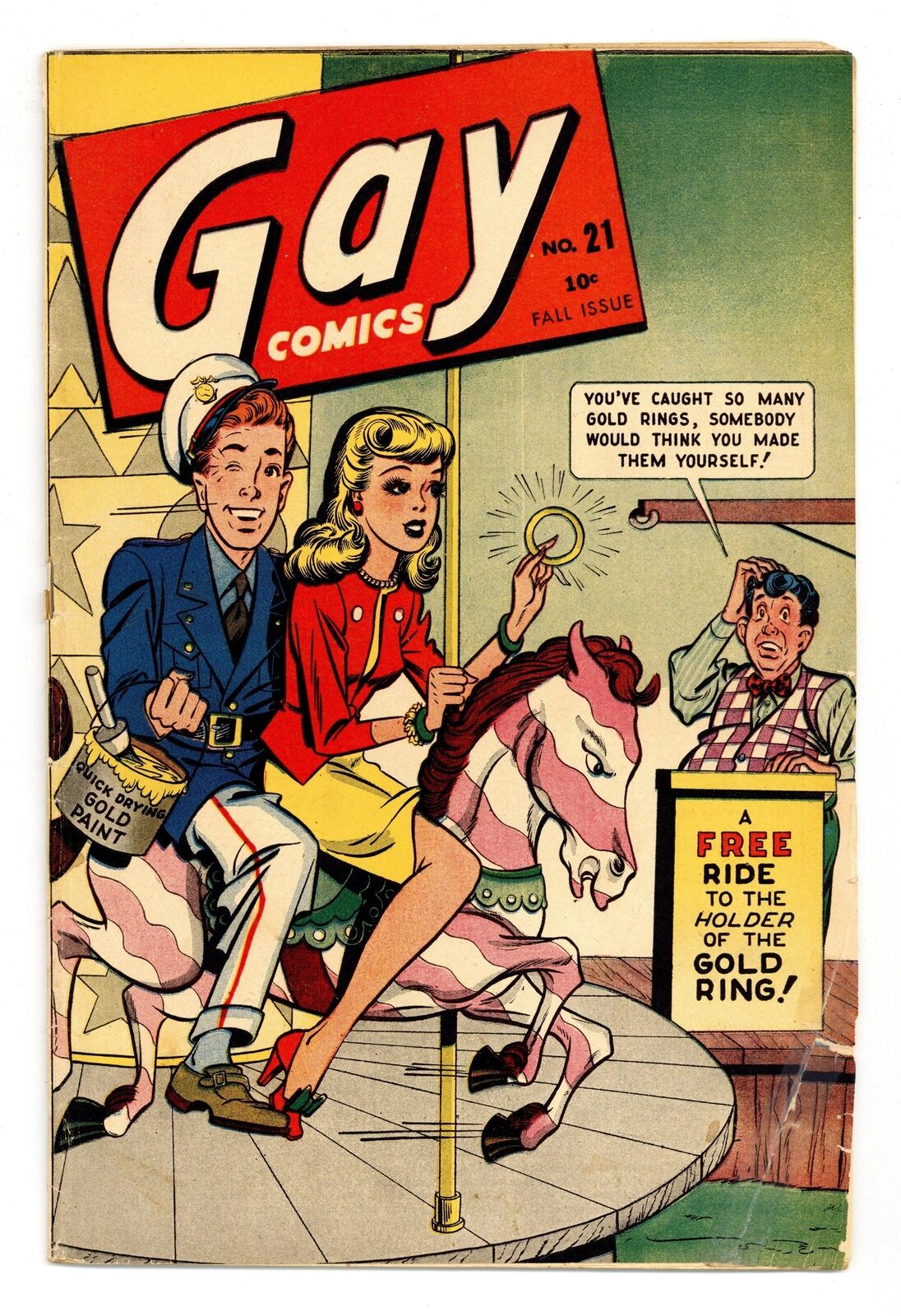 Gay Comics #21 GD 2.0 1945