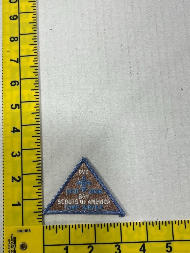 Boy Scouts of America CVC 1910-2005 Camp Service BSA Patch