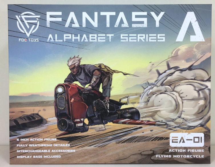 FOGTOYS Fantasy Alphabet Series EA01 A 1/12 action figure 160mm diorama pedestal