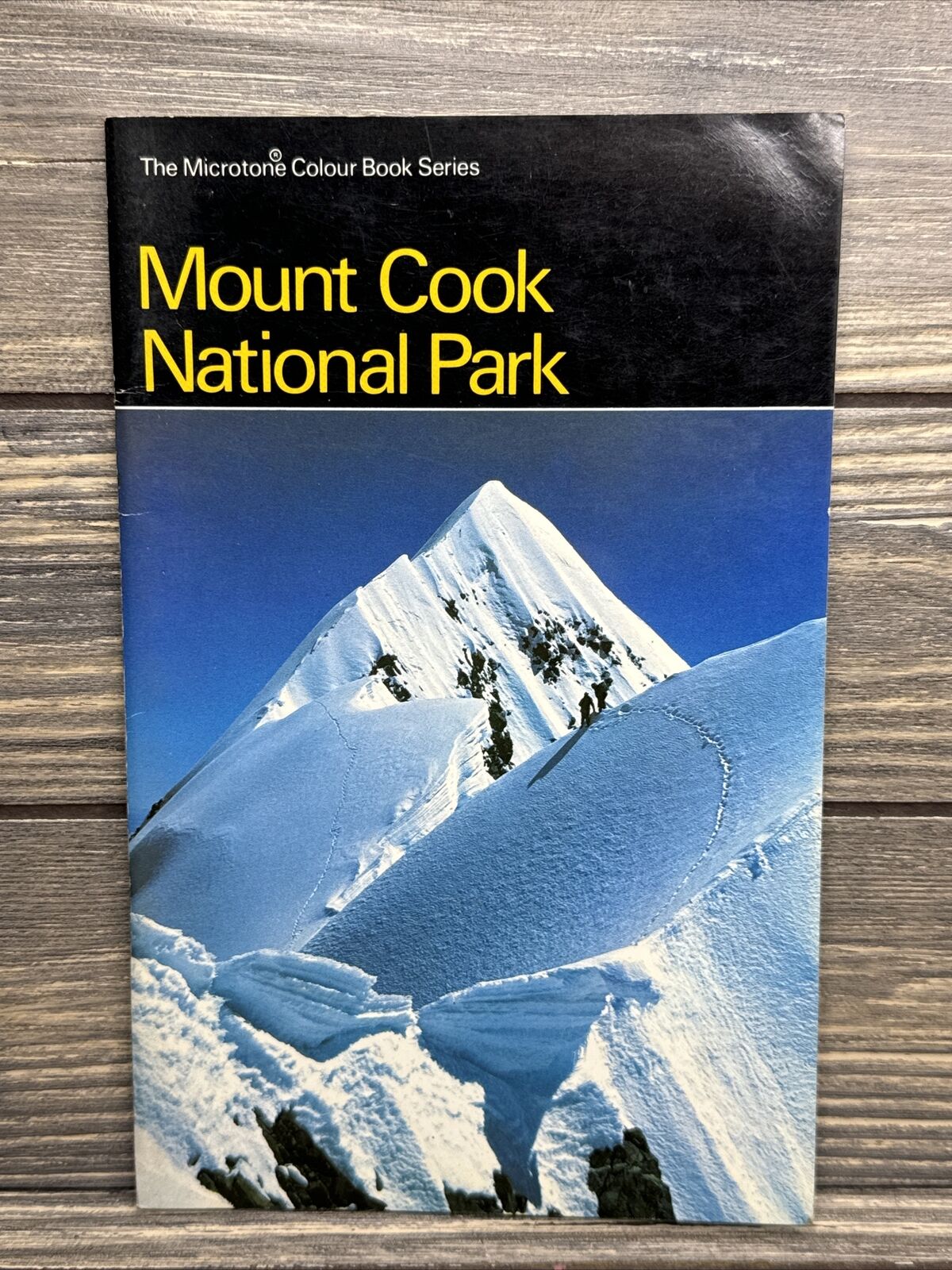 Vintage Mount Cook National Park 1976 Color Paperback Book 
