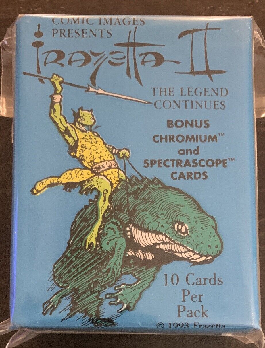 1993 Comic Images FRAZETTA II Series 2 Trading Card Base Set (90) + Wrapper