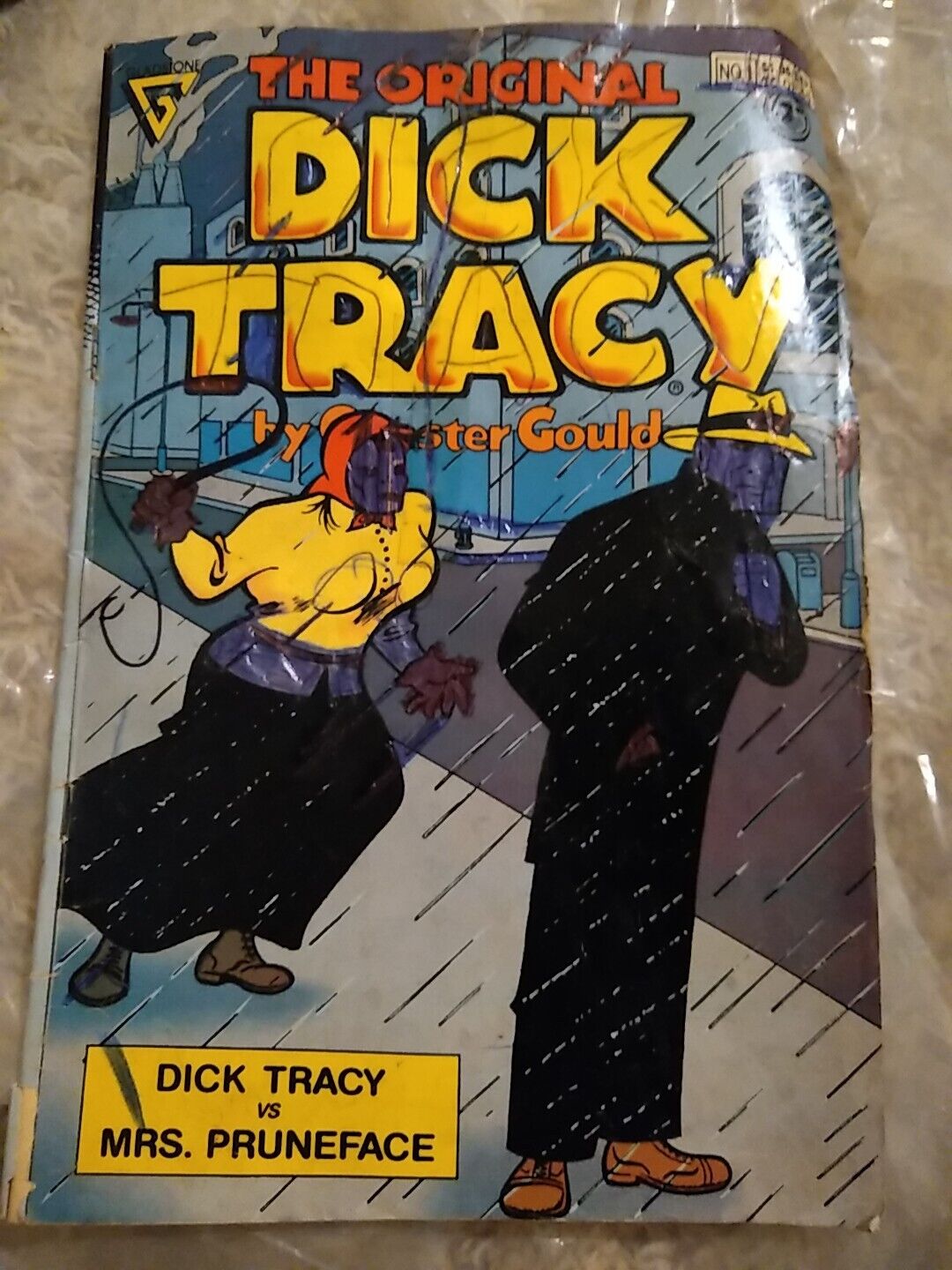 The Original Dick Tracy comic book, No. 1, Sep 1990; Gladstone Publishing Ruff 