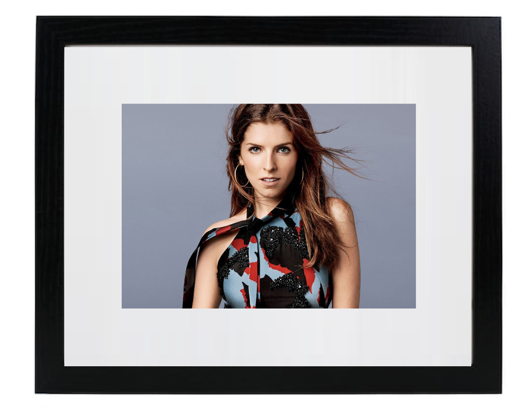 Actress ANNA KENDRICK Classic Retro Matted & Framed Picture Photo